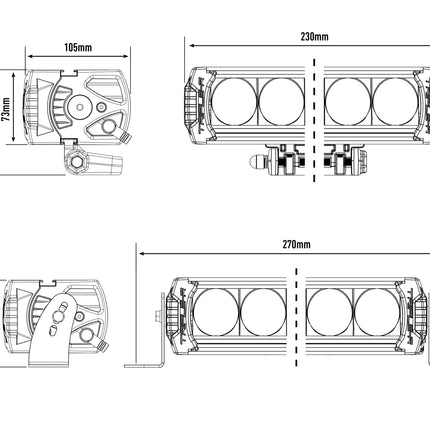 Radiator Grille Kit Ford Transit Custom Trail