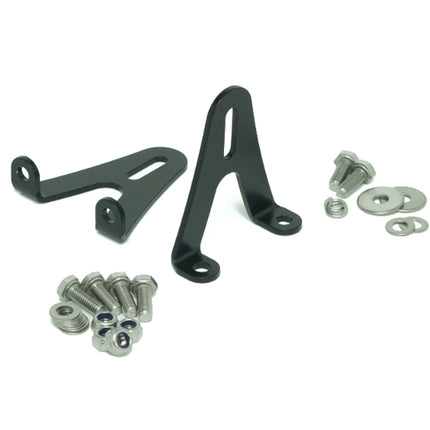 Halterungen-Set aus Aluminium für die seitliche Montage