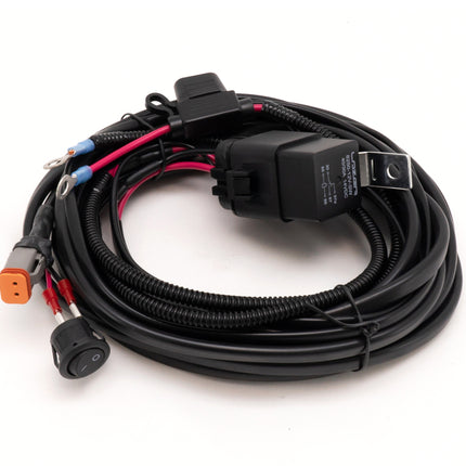 Cable set for single lamp (2-pin, Deutsch DT, 12V)