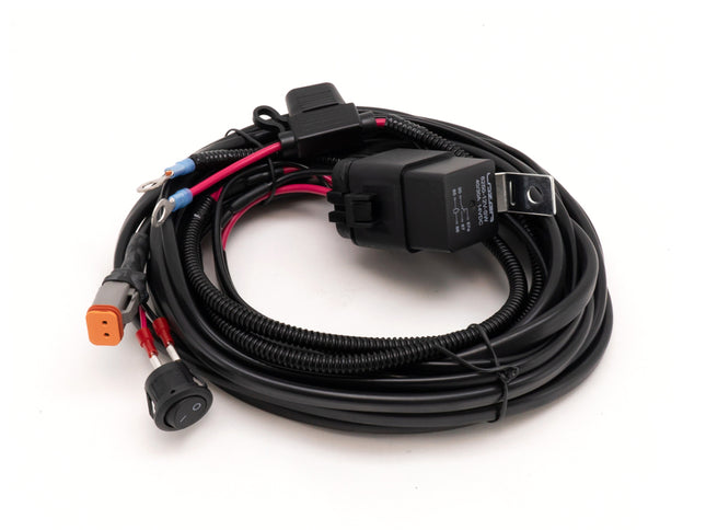 Cable set for single lamp (2-pin, Deutsch DT, 12V)