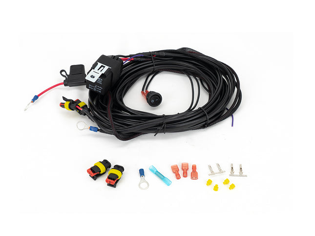 Cable set two lamps (2-pin, Superseal, 12V) - Long
