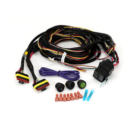 Cable set two lamps (6-pin, Superseal, 12V) - Long