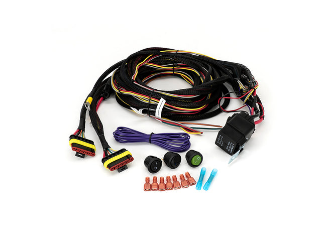 Cable set two lamps (6-pin, Superseal, 12V) - Long