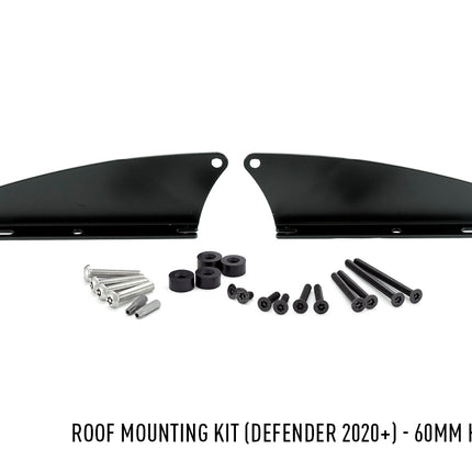 Dachbefestigungskit für Land Rover Defender 2020+ Ohne Reling 60mm Höhe