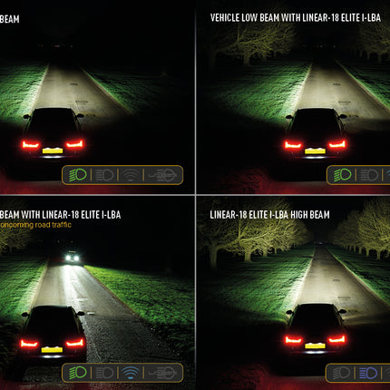 Linear-18 Elite mit Low Beam Assist inkl. Kabelsatz