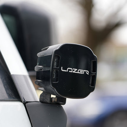 Lazer Lamps lens protector for Utility-25, black