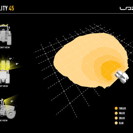 Utility-45 mit Kompakthalterung Slimline